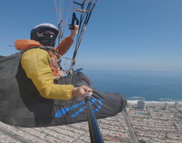 over Iquique