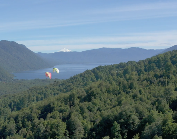 Pucon take off with volcanologías sollipulli